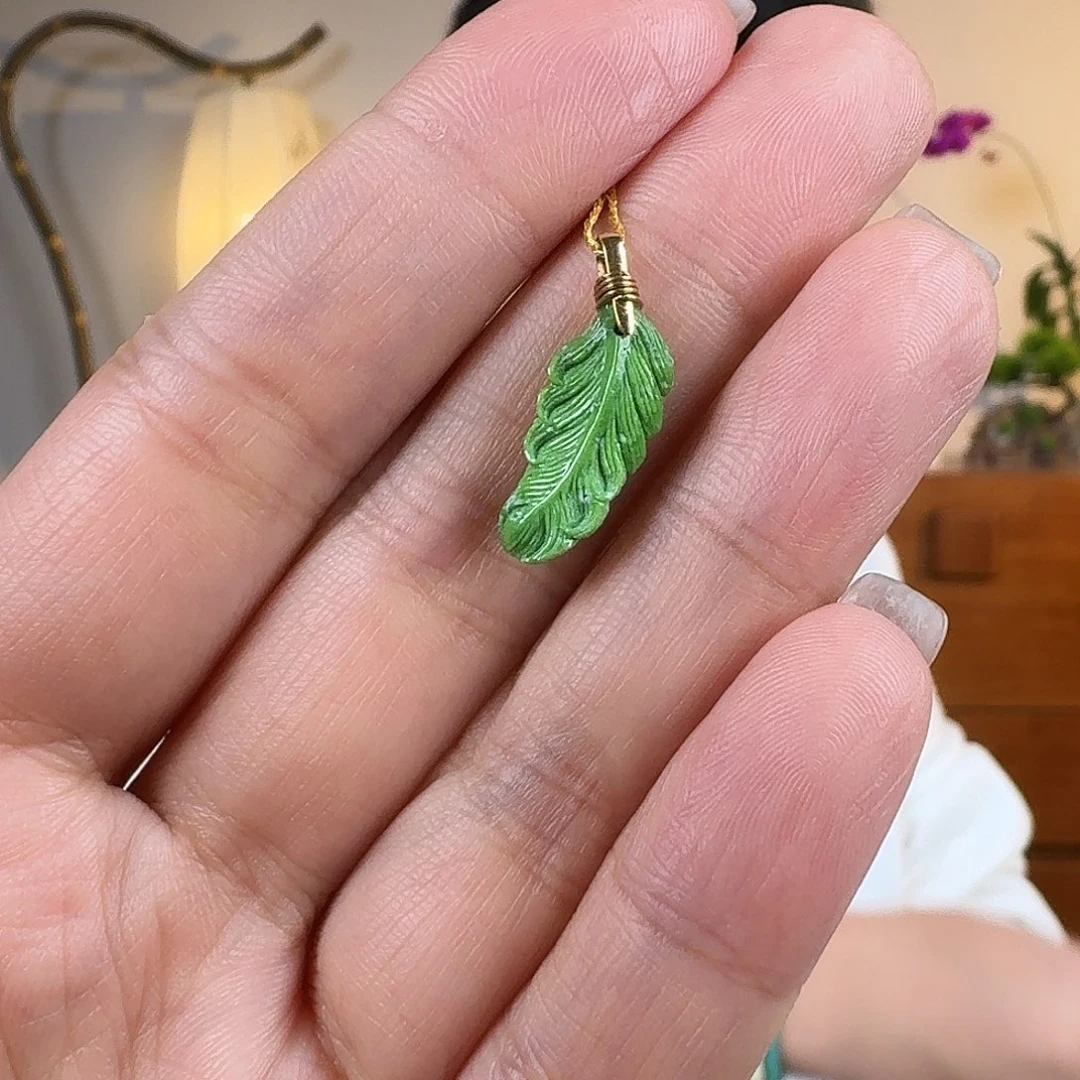 绿松石未镶嵌挂件