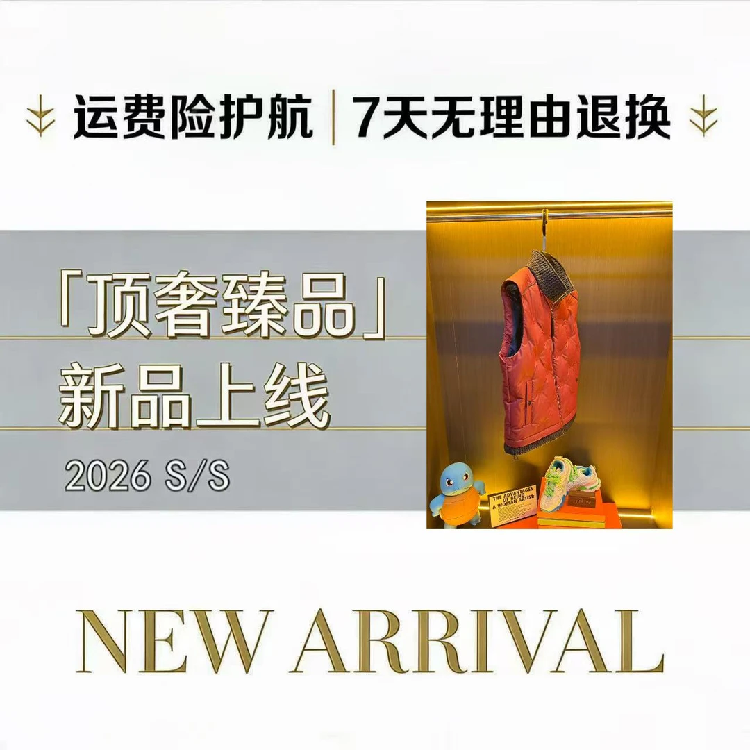 L2311【凡】2026年保时捷拉风同款顶奢户外高级羽绒马甲