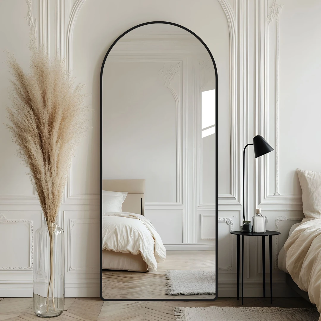 网红落地镜女生房间全身镜少女宿舍穿衣镜试衣镜舞蹈镜子练舞家用