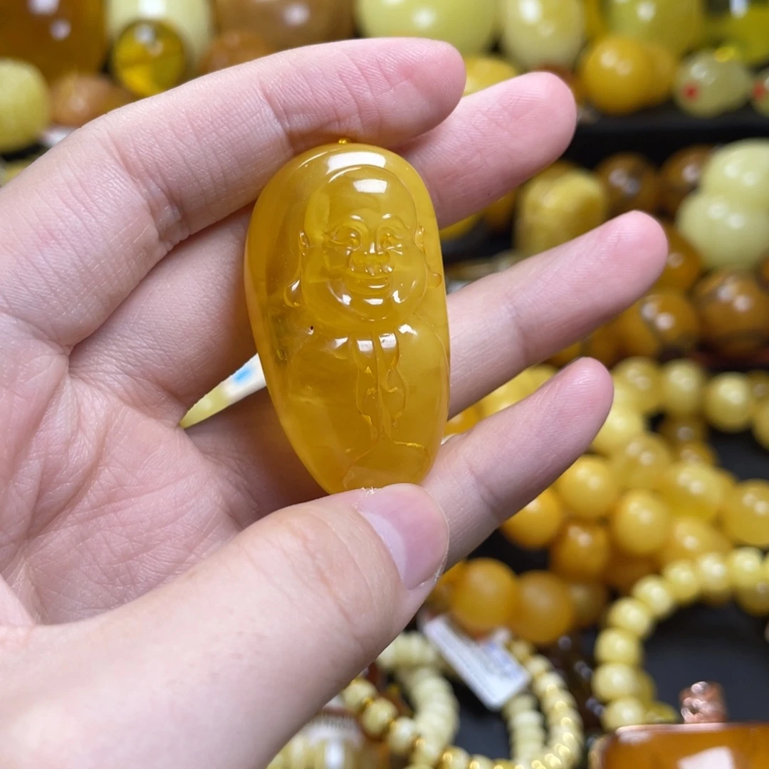 琥珀未镶嵌珠宝奇石