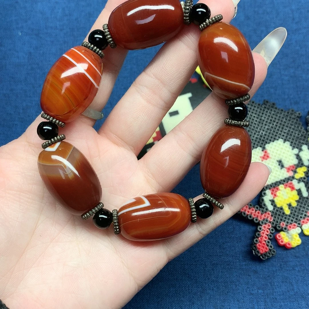 黑曜岩未镶嵌颈饰