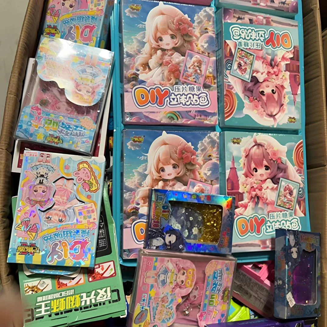 组箱库存玩具有瑕疵灰尘，介意勿拍，糖果不吃，不含电池No退No换