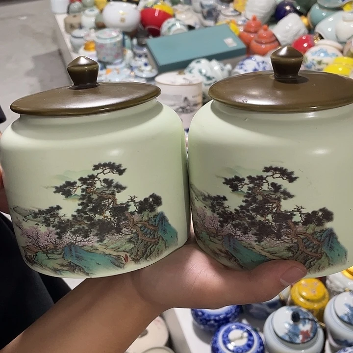 陶瓷罐茶叶罐密封罐