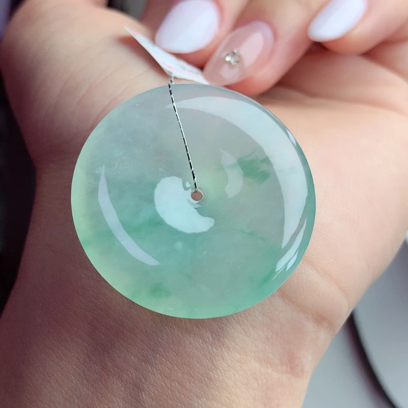 【闪购商品】颈饰未镶嵌翡翠简***活尺寸35.6-6.2