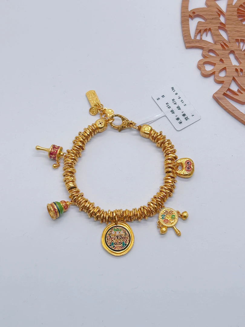 足金999投资金 SL48.47 15cm 卡5送礼自用 可换配件