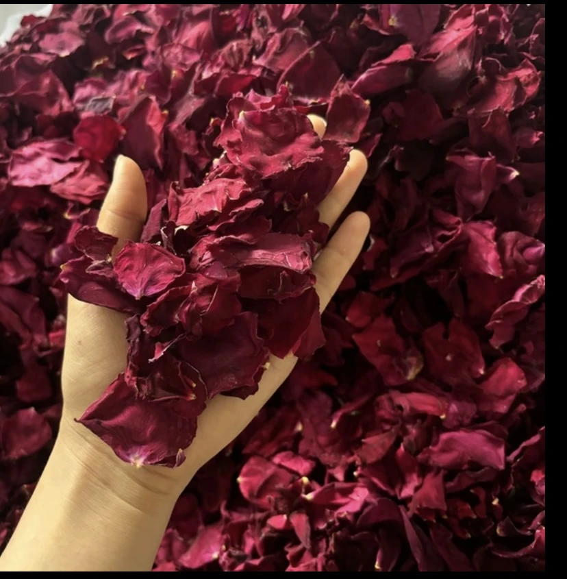 云南冻干墨红玫瑰花瓣火锅必选