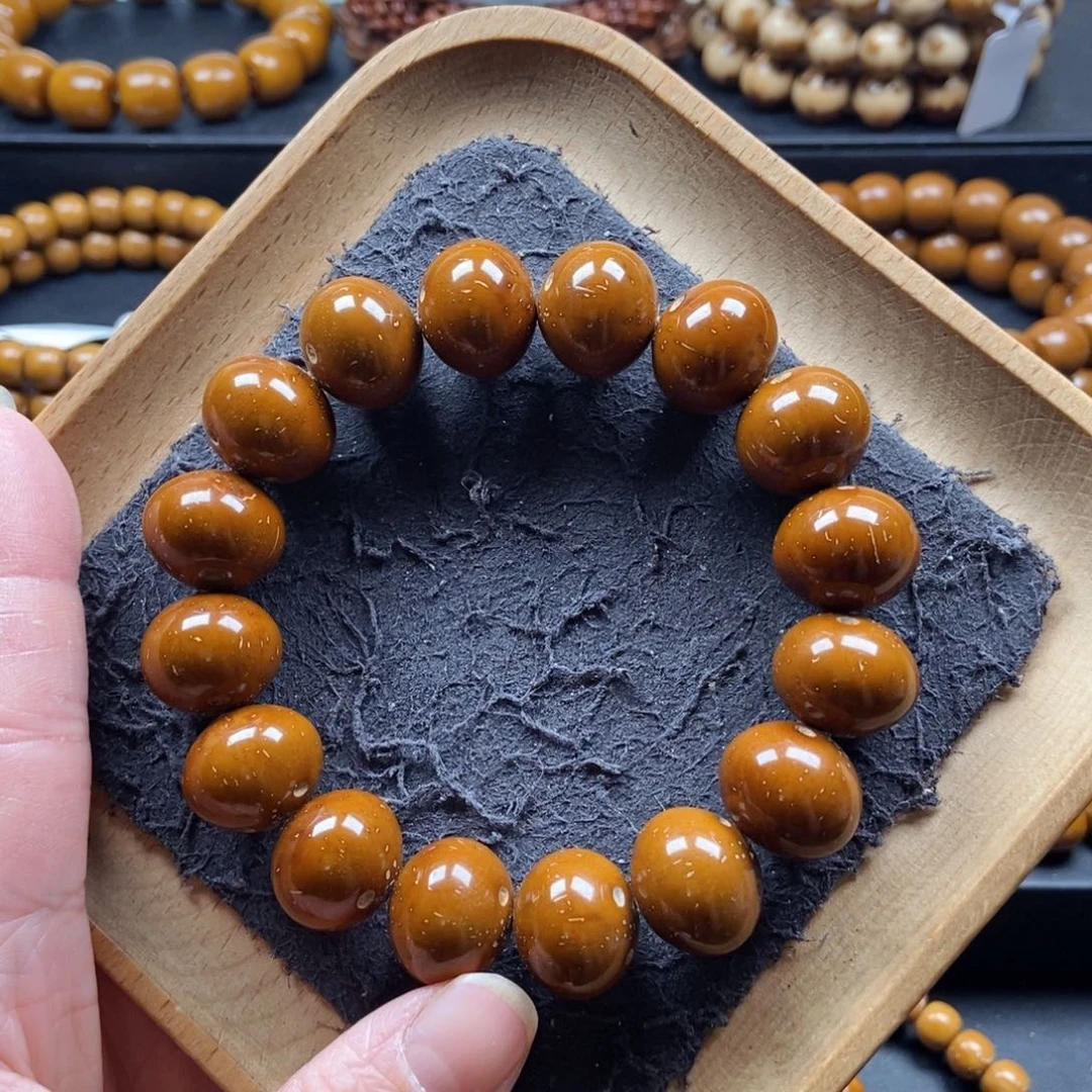 紫金鼠手串16mm精品算盘