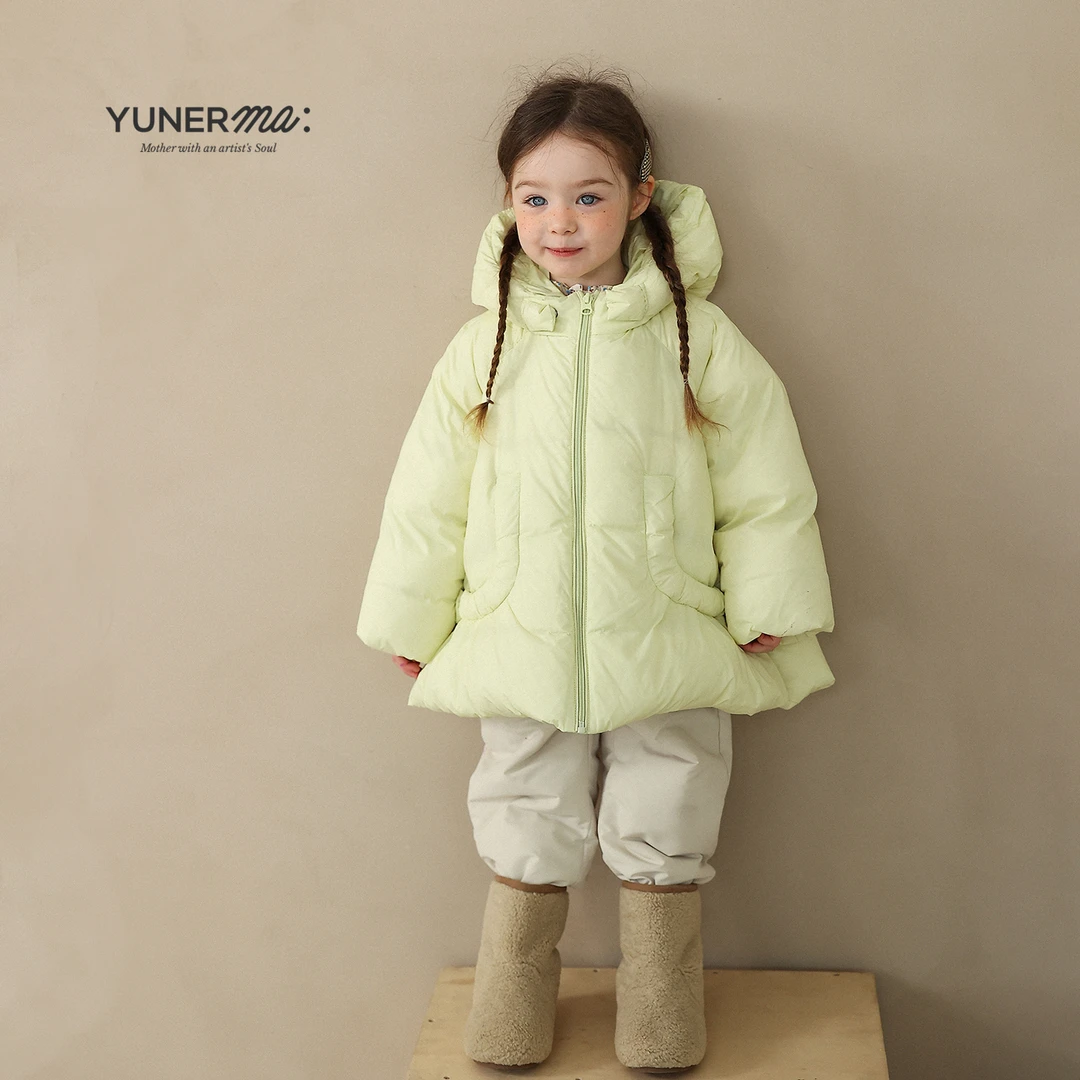 女童秋冬杜邦三防90白鸭绒羽绒服允儿妈新款加厚棉裤宝宝裤子