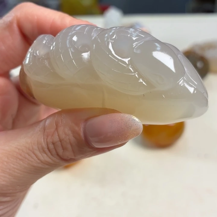 玛瑙/玉髓未镶嵌吊坠(不含链)