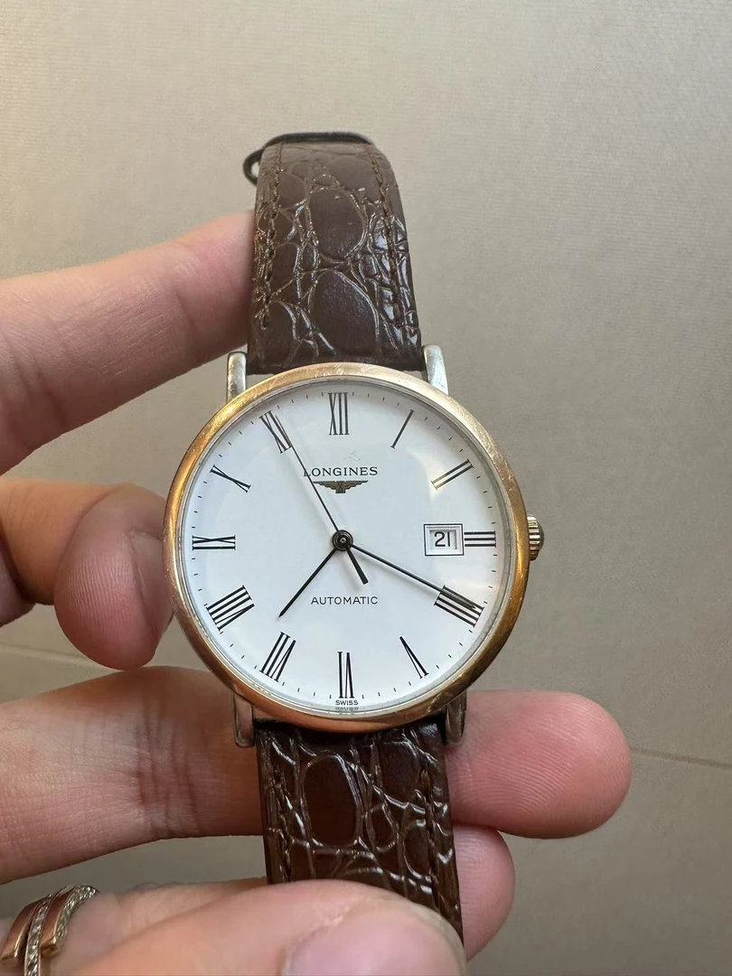 95新 Longines/浪琴 辰辰说表/博雅自动机械男表L4.810.5