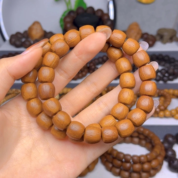 紫金鼠手串原皮直切半实心福利