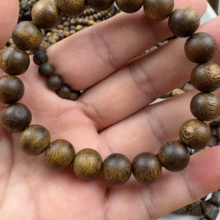 手串沉香张勺子手串8克加