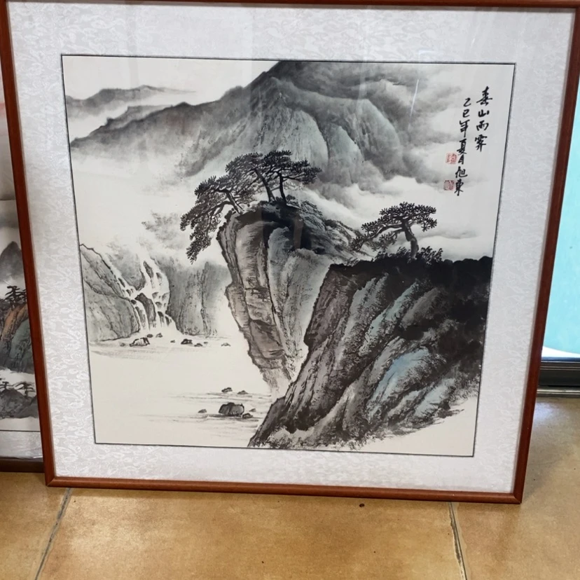 【闪购商品】国画手绘国画带框