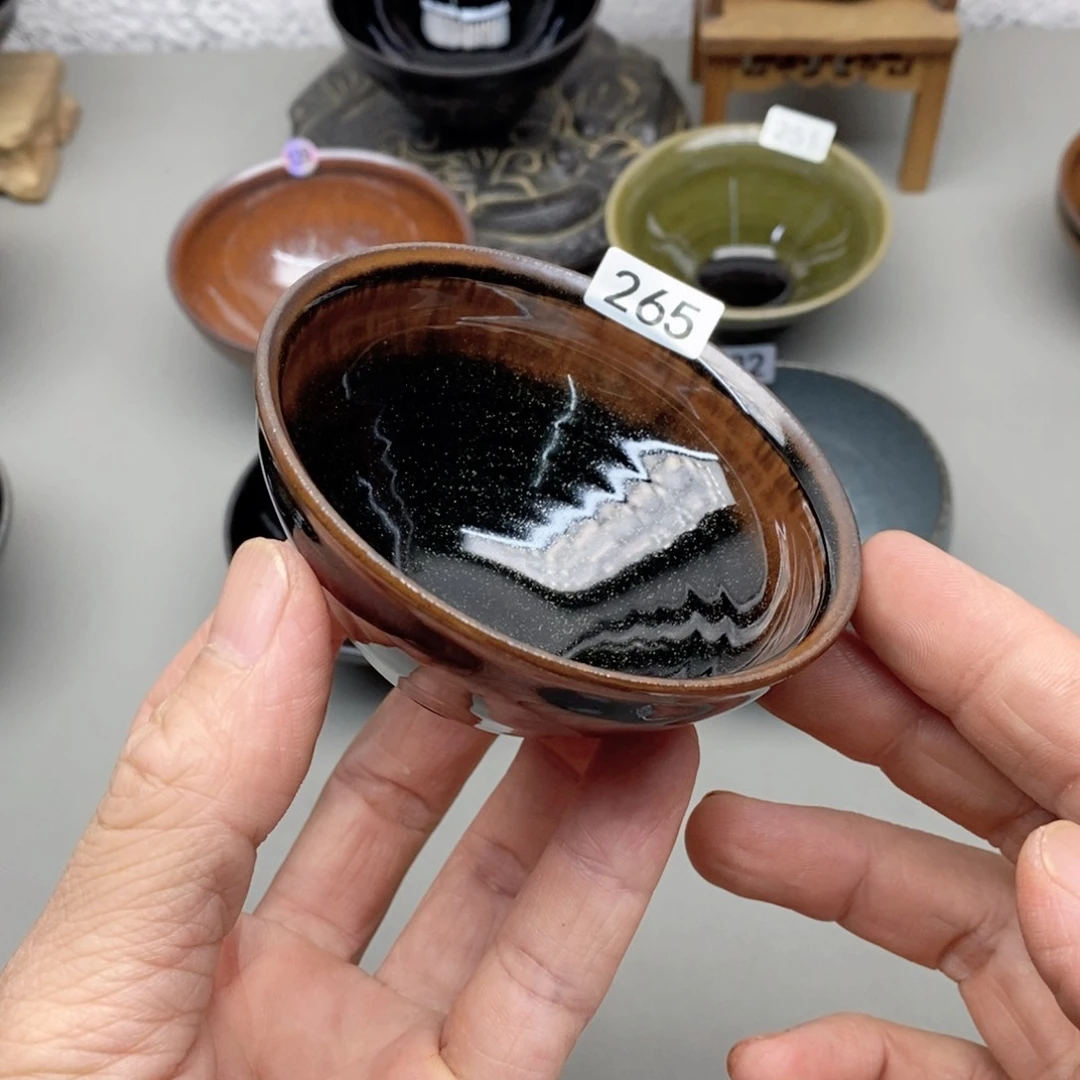 茶盏祺建盏主人杯漂亮265