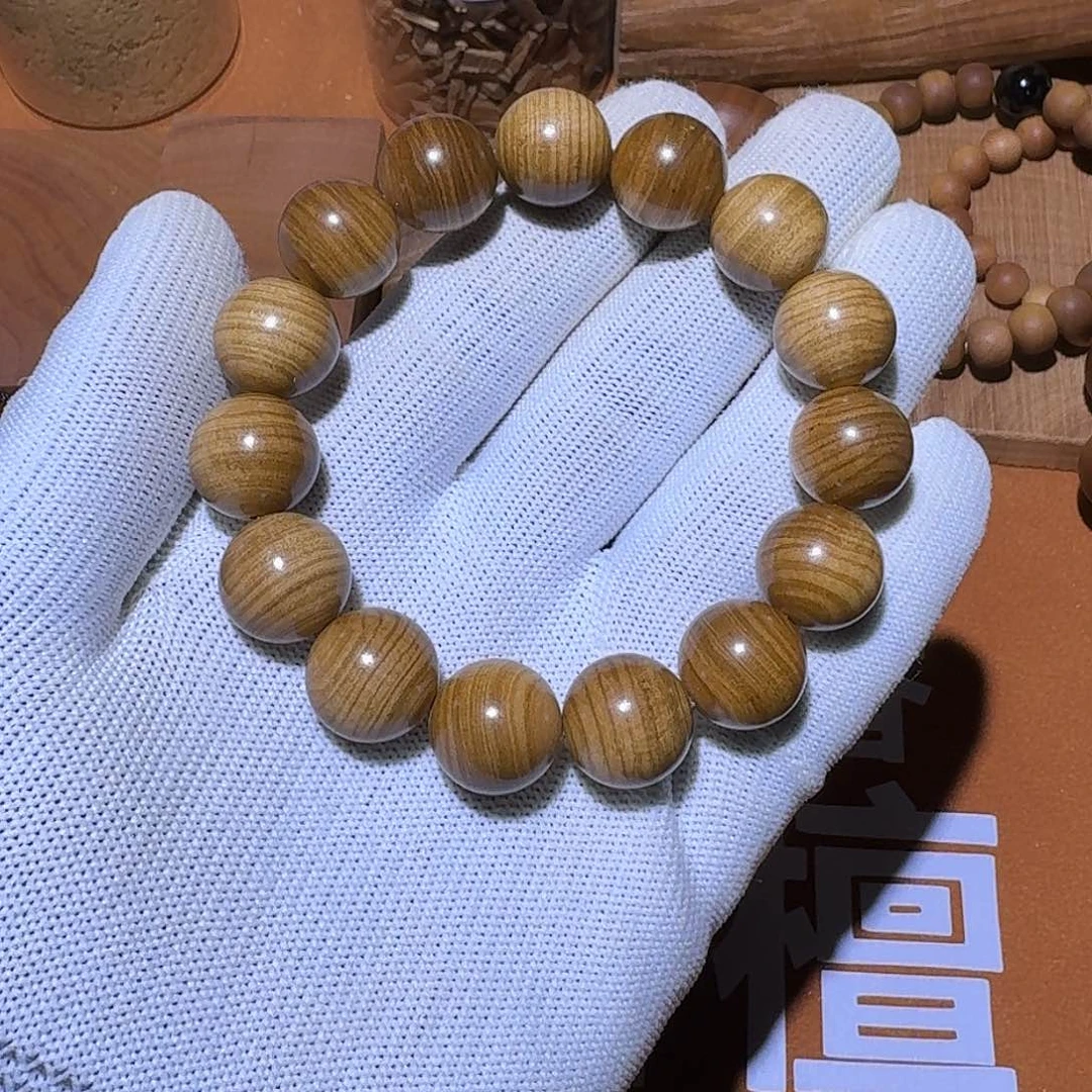 檀香木1.5×15颗药香满纹