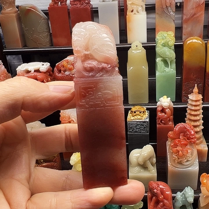 印石寿山石寿山石手工雕刻