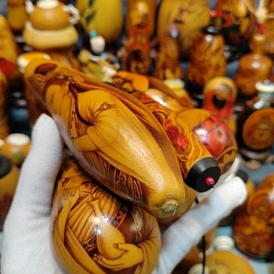 A***龙葫芦随型设计手把件