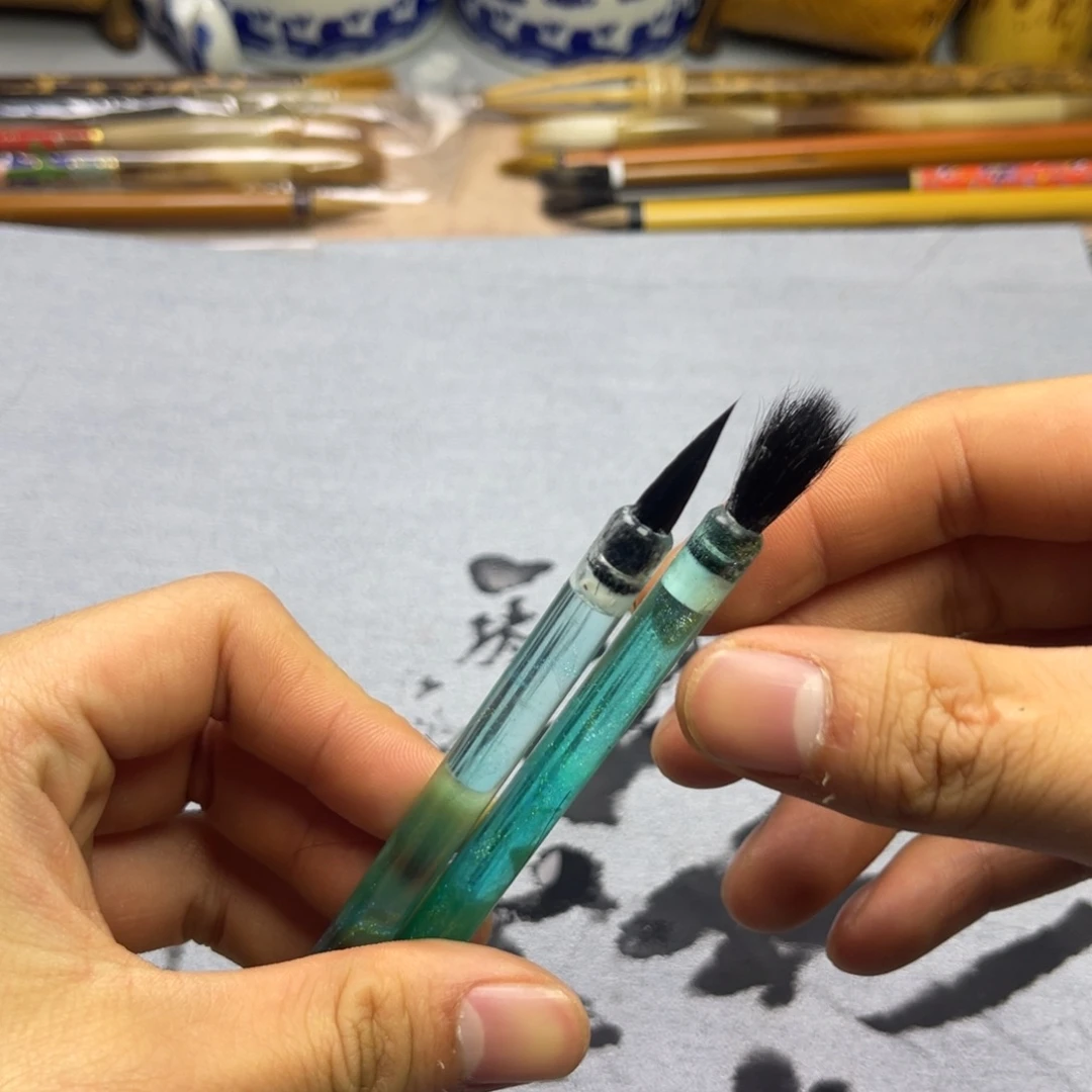 两支纯紫豪小楷福利