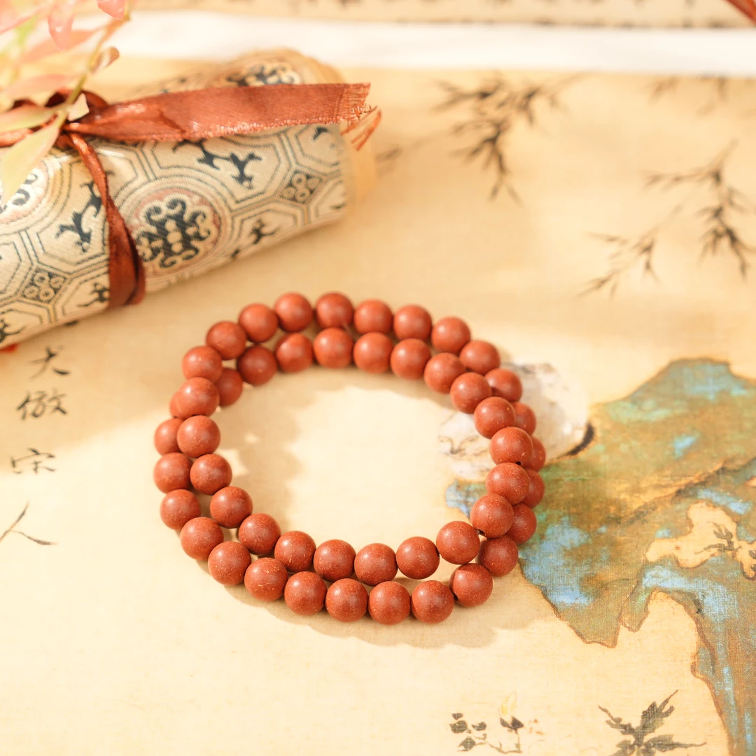玫馨香方 合香珠8MM双圈手串LXY03446