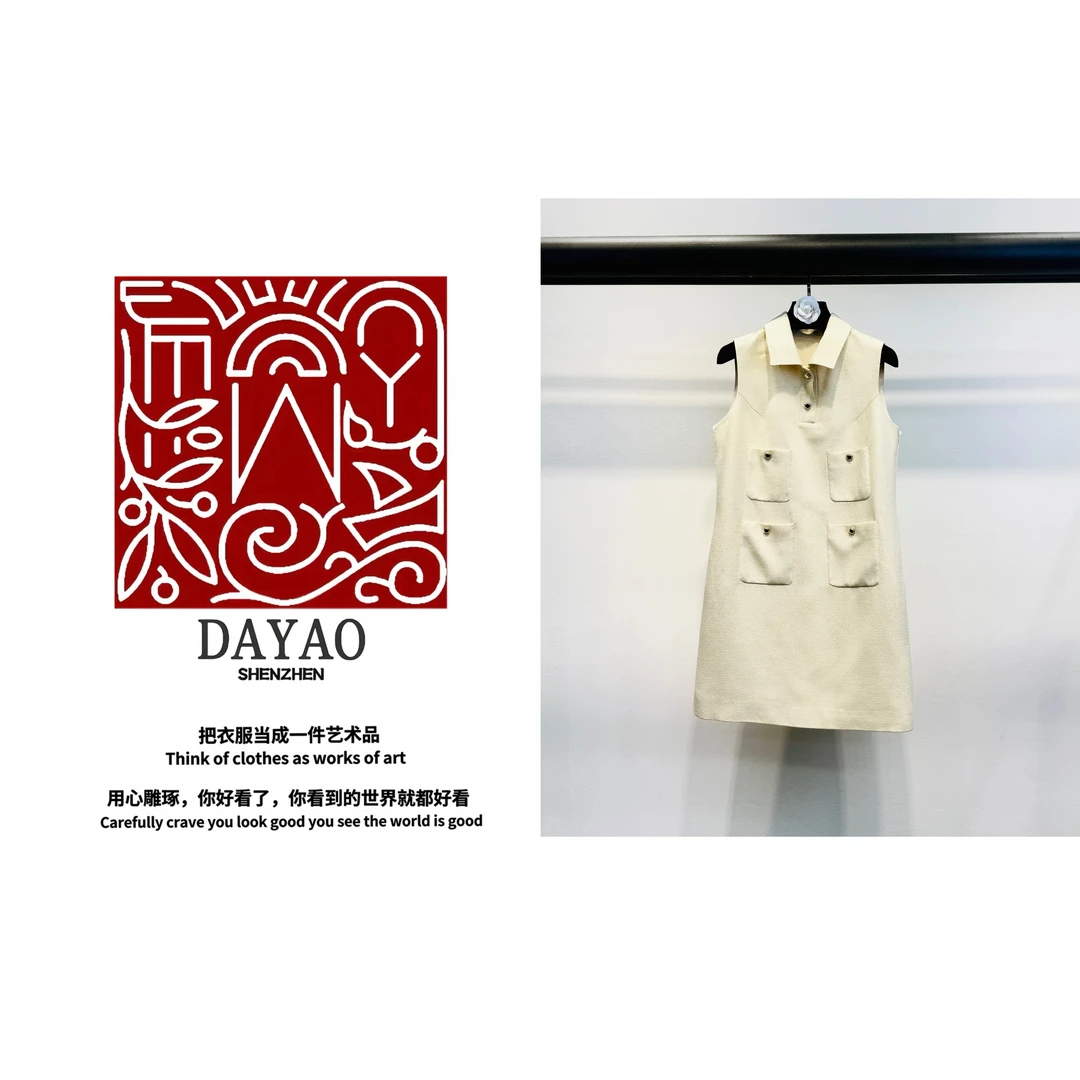 「DAYAO」25S旗袍好看印花夏季春夏法式休闲连衣裙女装WYS25262