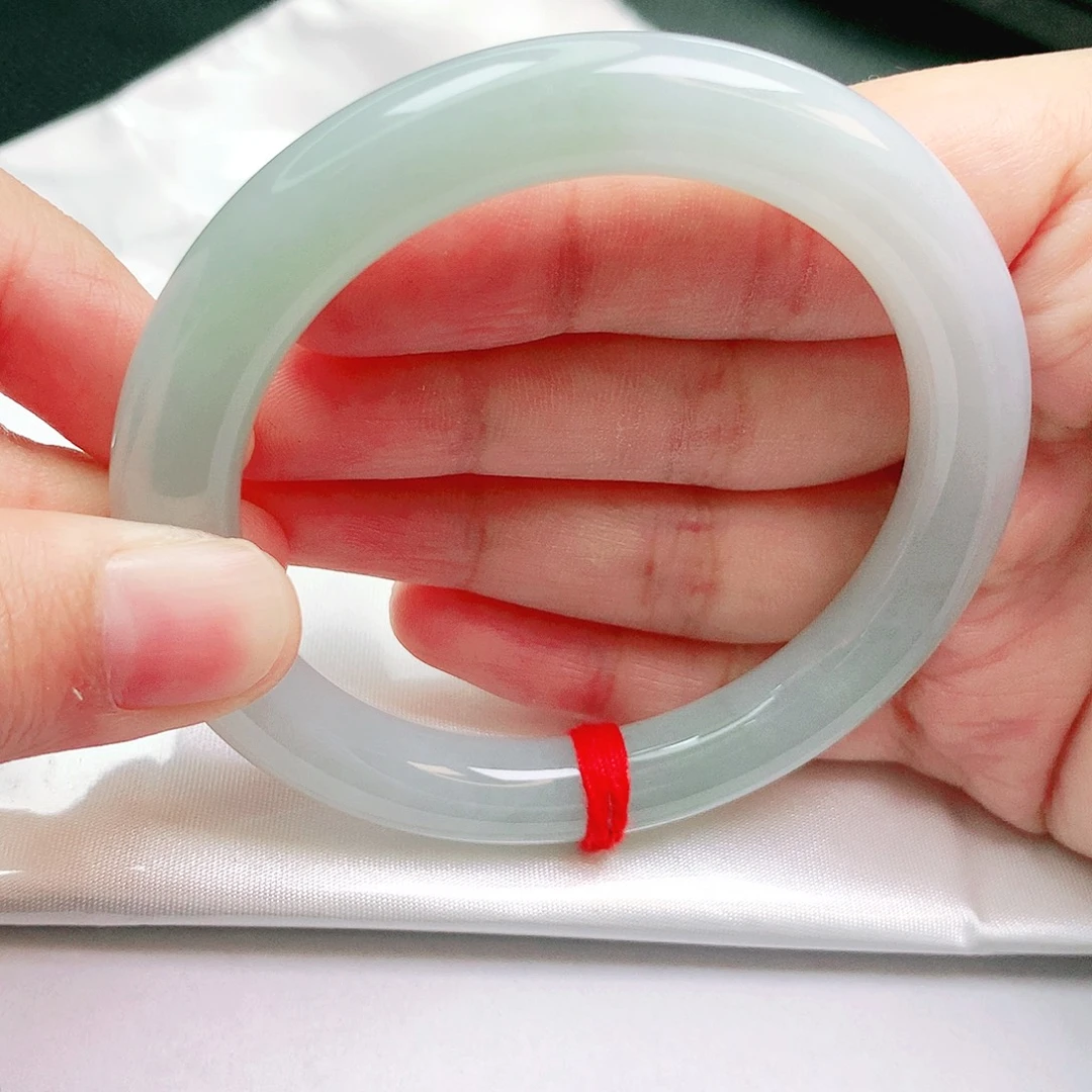 翡翠未镶嵌手镯缅甸天然a货翡翠手镯