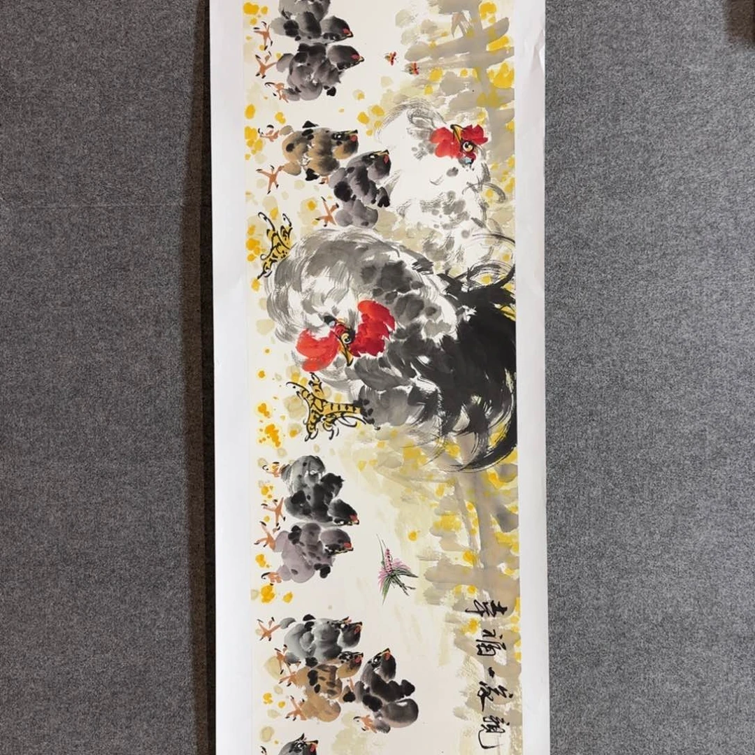 国画娄鹏老师手绘作品