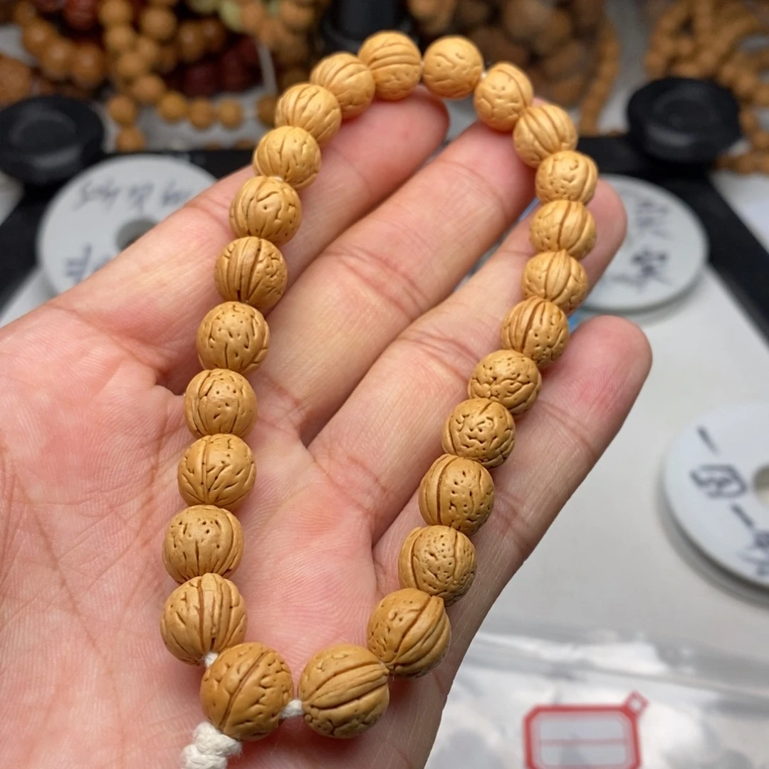 文玩核桃手串@****@桃核手串
