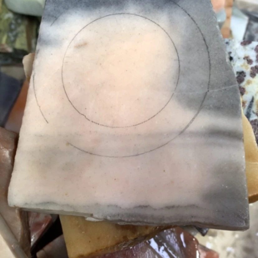 【闪购商品】未镶嵌手镯石英质玉粉底熊猫