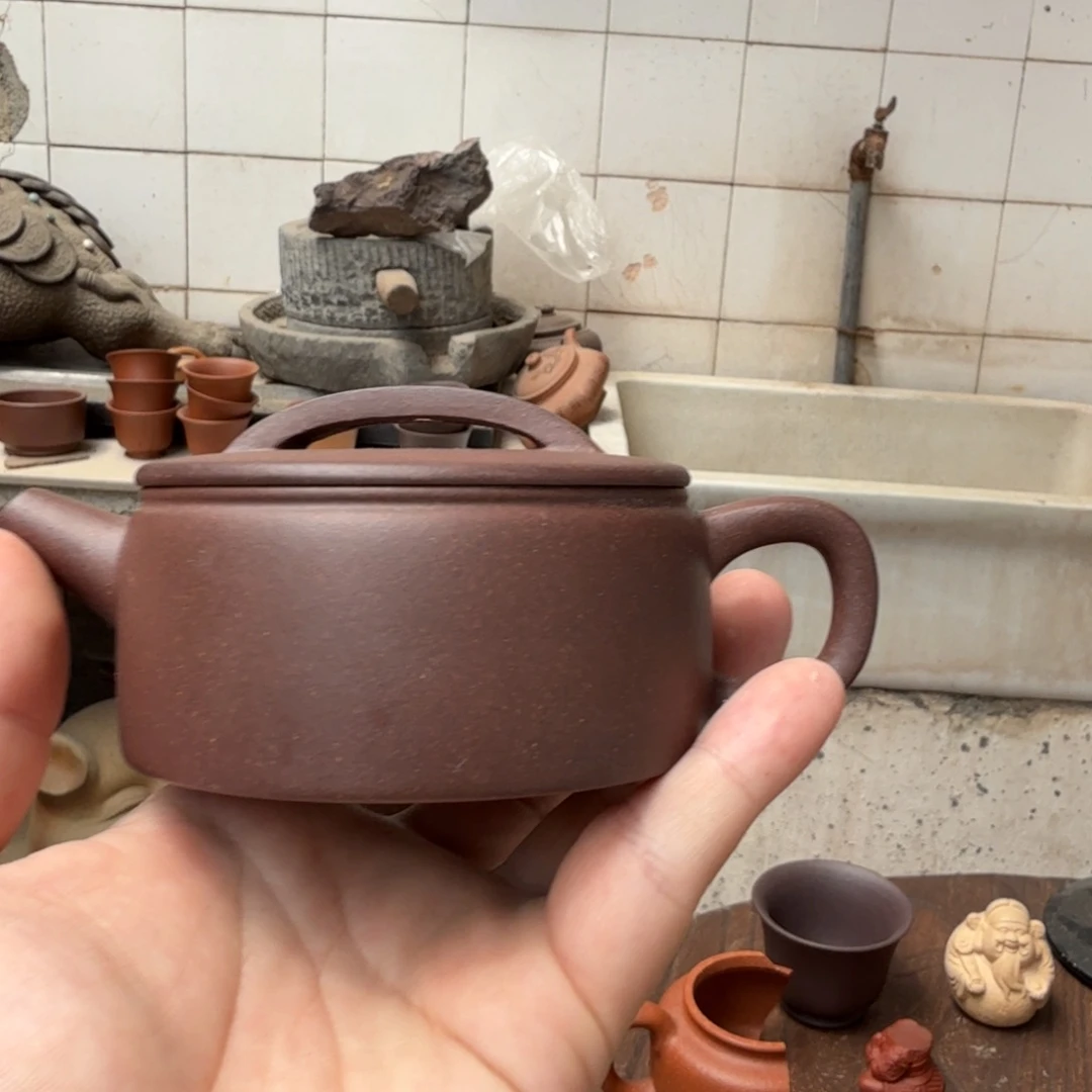 茶壶底槽青小郭紫砂
