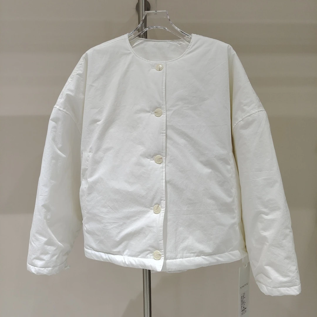 XIMTUU冬季新款时尚韩版百搭宽松保暖棉服D2412466