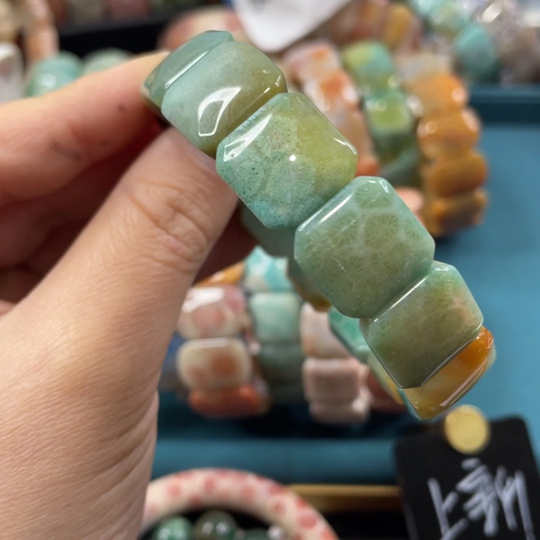 未镶嵌手镯硅化玉