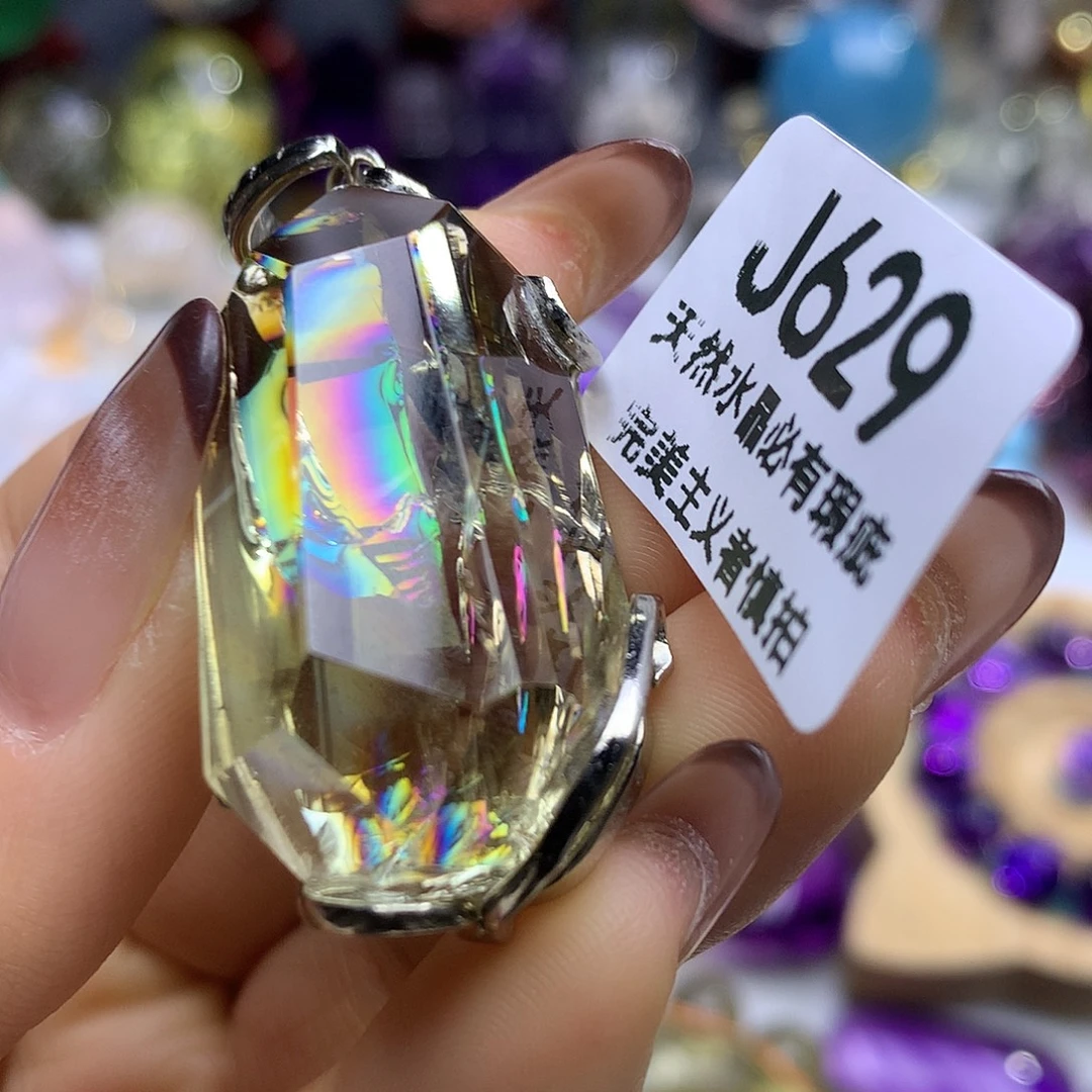 珠宝半成品水晶未镶嵌