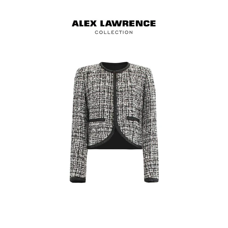 ALEXLAWRENCE/埃里克斯劳伦斯女式小香风外套 2870046