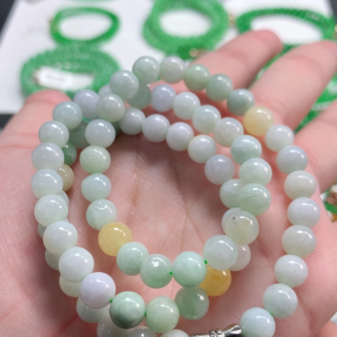 翡翠未镶嵌手链翡翠