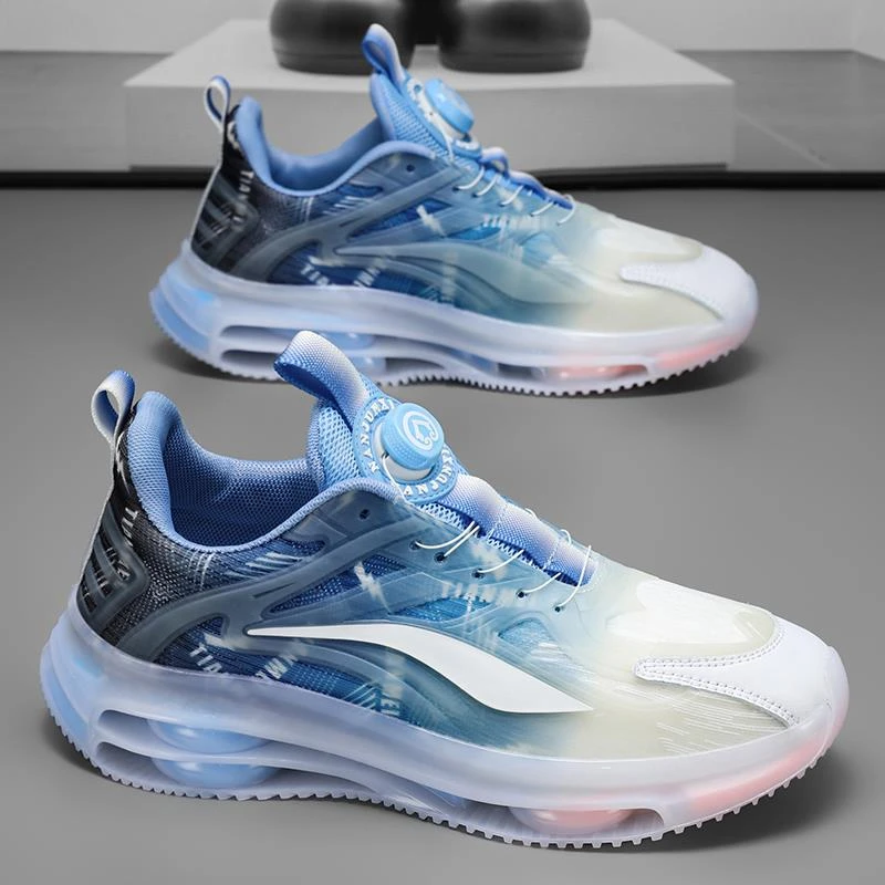 专业羽毛球鞋男款2025新款青少年爆米花运动情侣跑步鞋女轻便减震