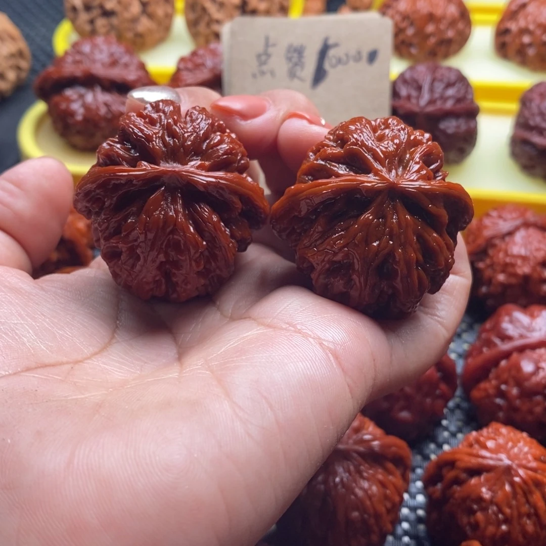 文玩核桃把件苹果