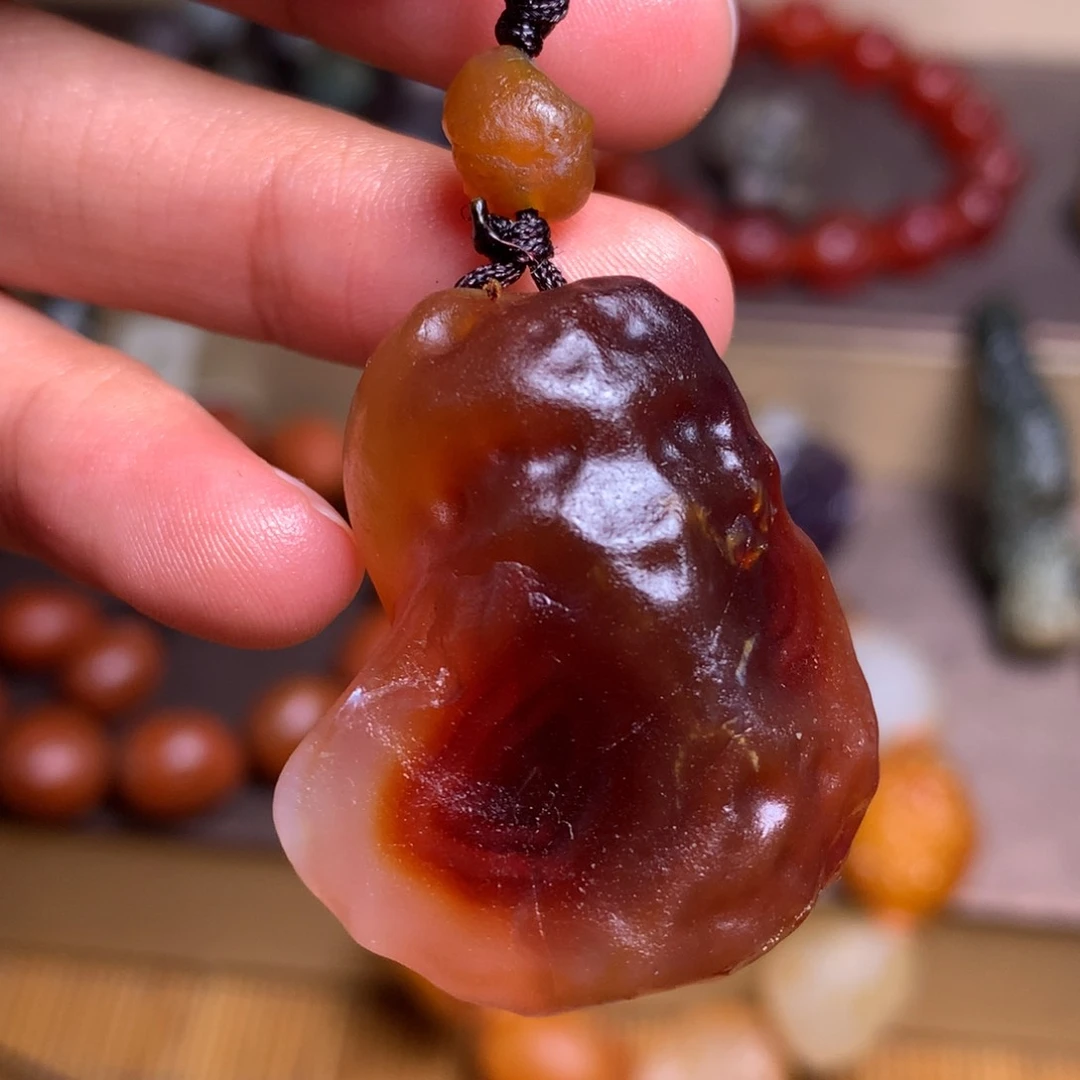 未镶嵌玛瑙/玉髓珠宝半成品