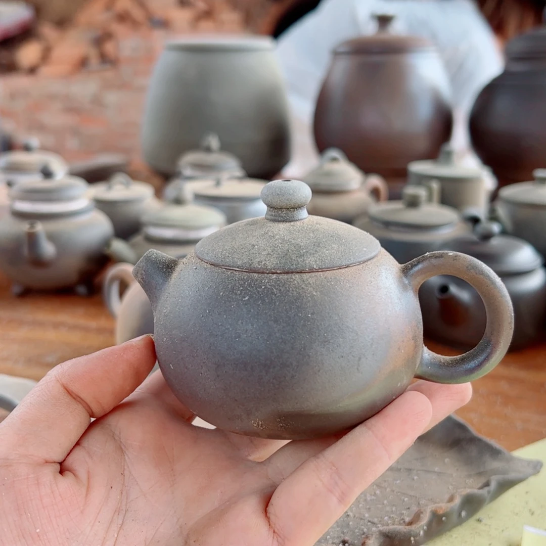 坭兴陶贵台龙窑柴烧茶器A239