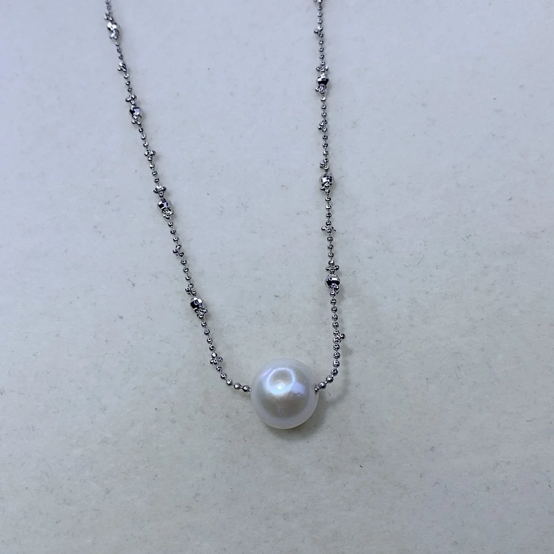 未镶嵌颈饰淡水珍珠