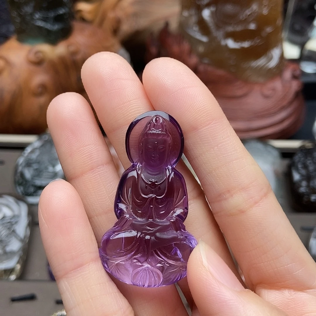 颈饰未镶嵌水晶吊坠