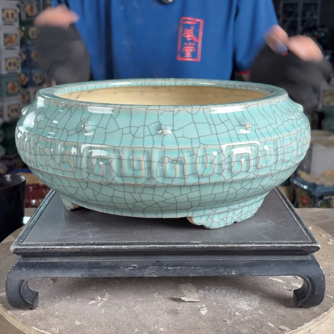 一风堂石湾花盆 内25*10