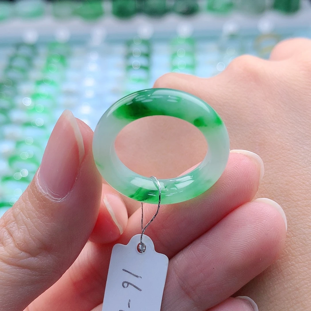 未镶嵌戒指翡翠A货缅甸翡翠