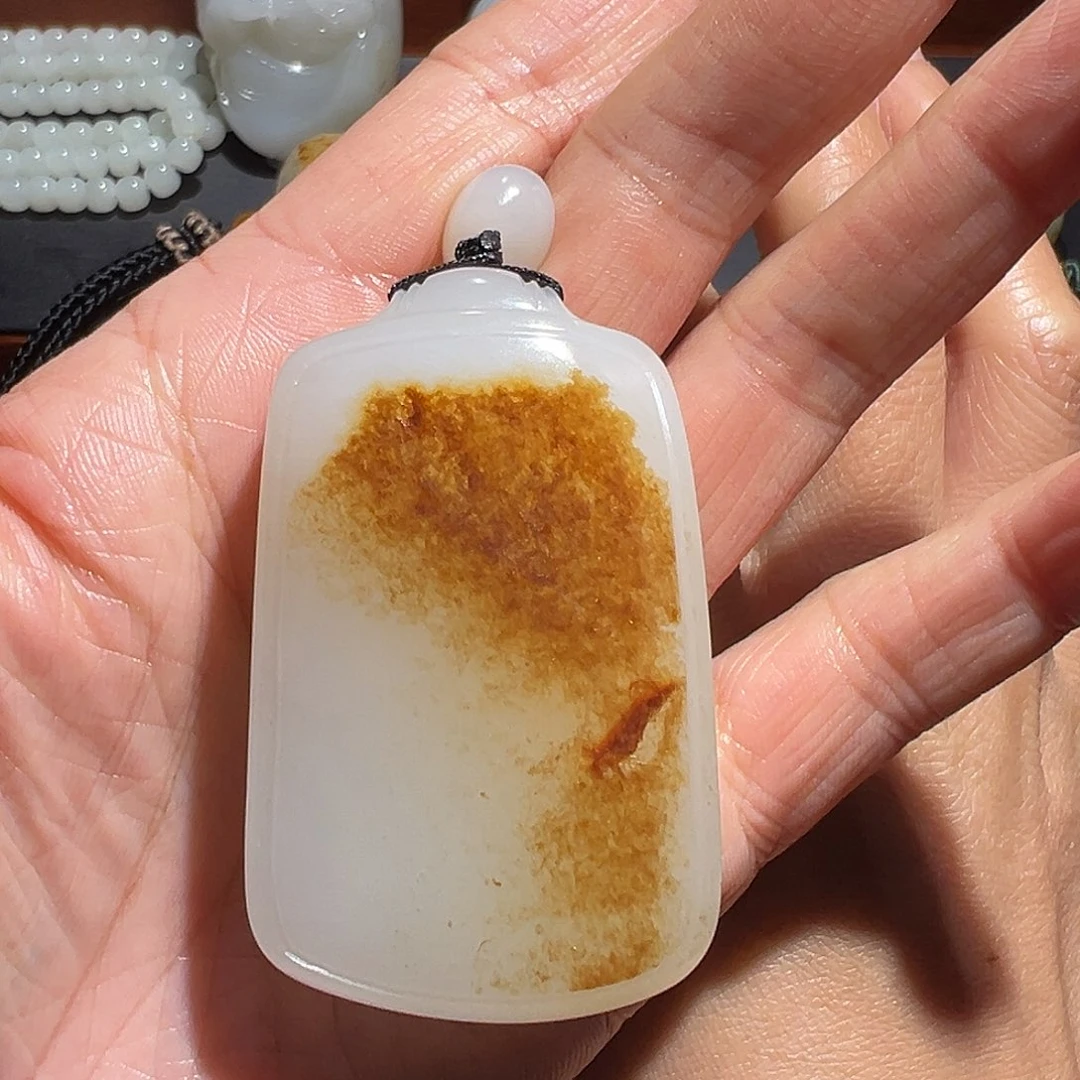 百***仓和田玉未镶嵌颈饰