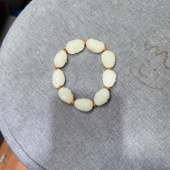 静***心和田玉未镶嵌挂件