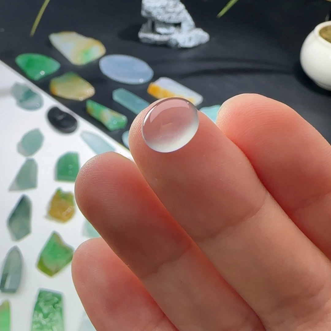 定制翡翠未镶嵌材料