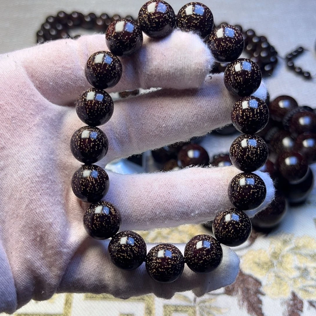 檀香紫檀（小叶紫檀）1.2 17颗爆星