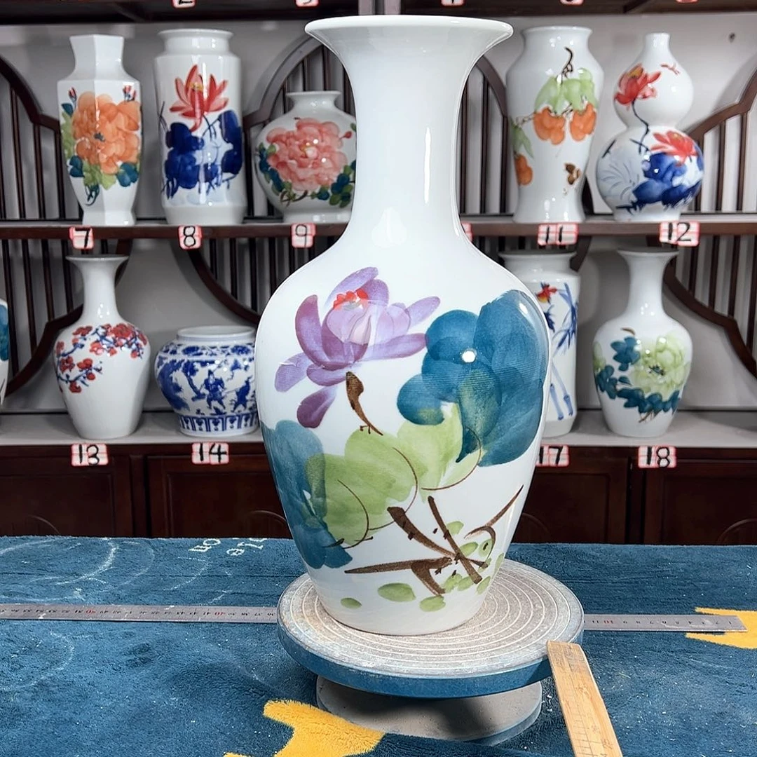 摆件景德镇陶瓷棒鸟