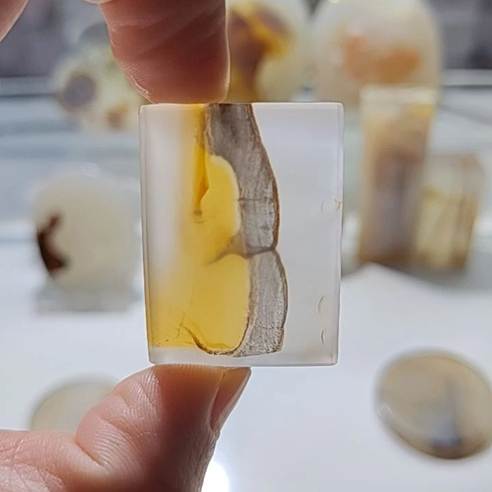 玛瑙/玉髓未镶嵌吊坠(不含链)53号