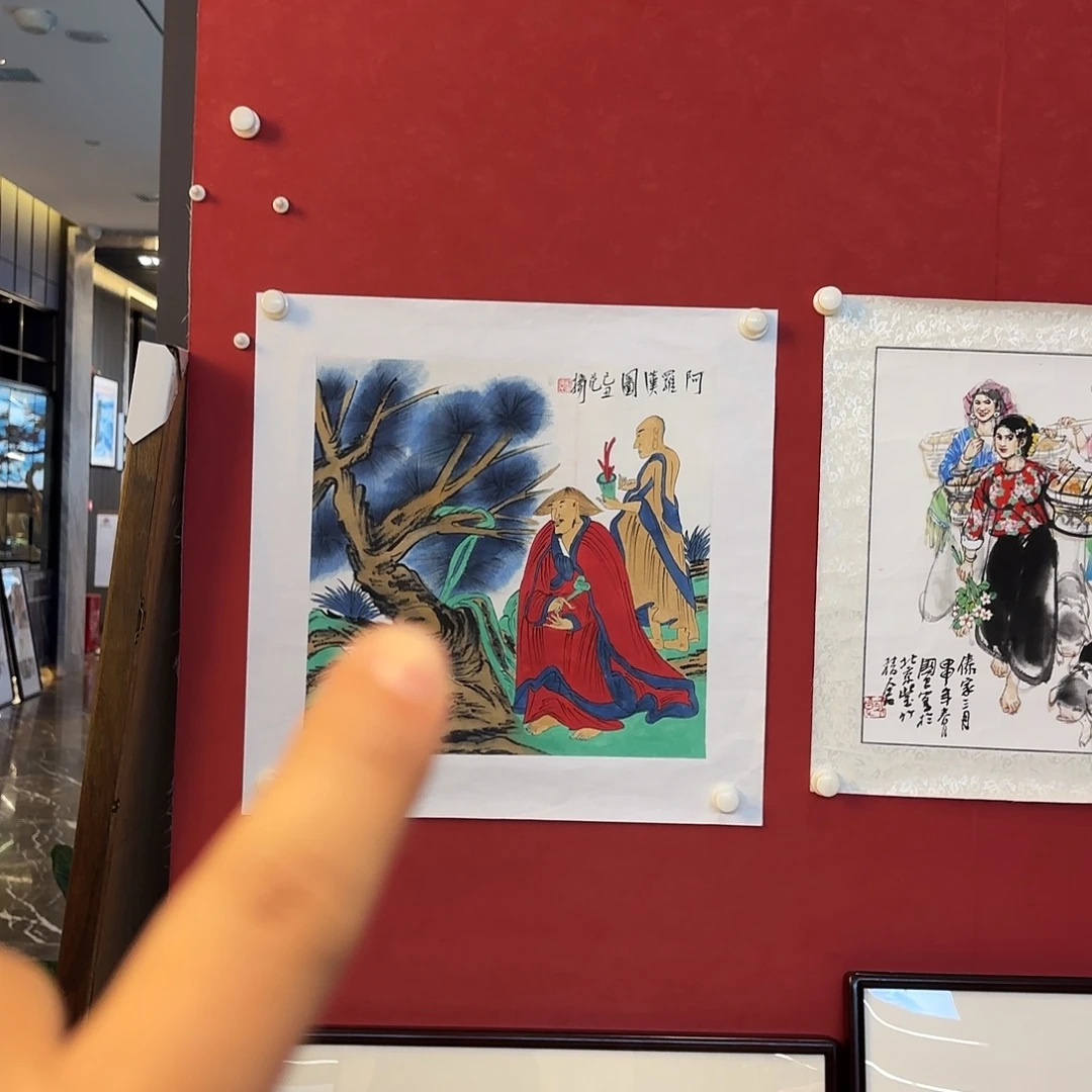 美***，横款精品书画作品欣赏