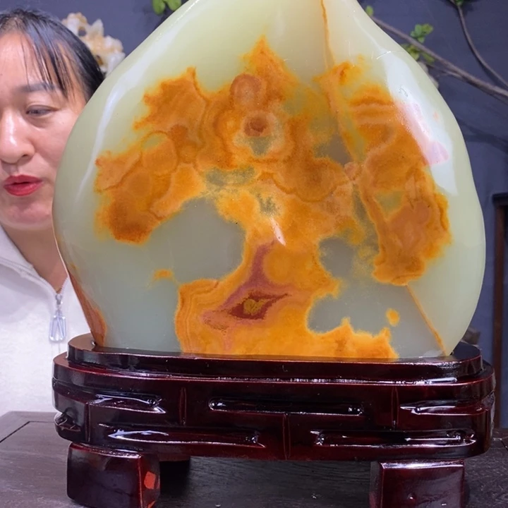 石材精品古青石摆件